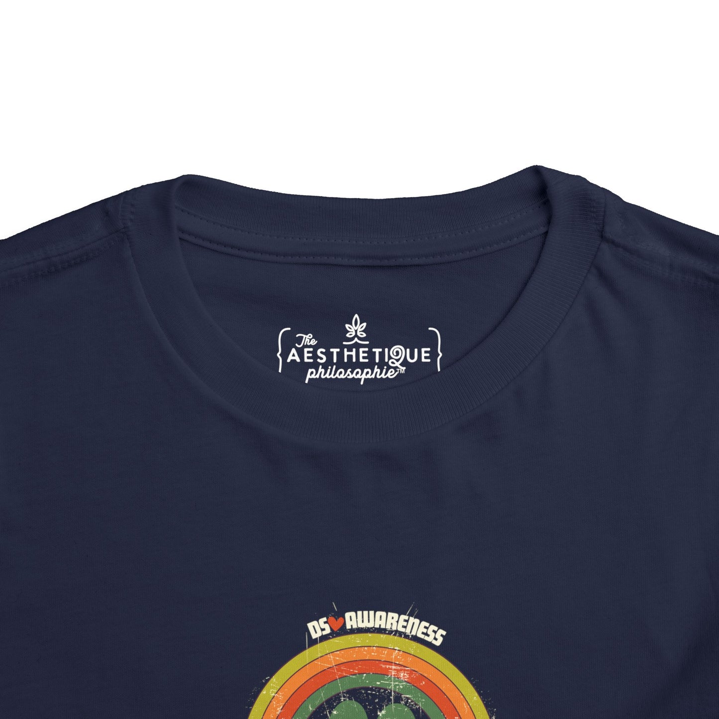 Less Than 1% Club (The Lucky Few) DS Awareness - Toddler Short Sleeve Tee