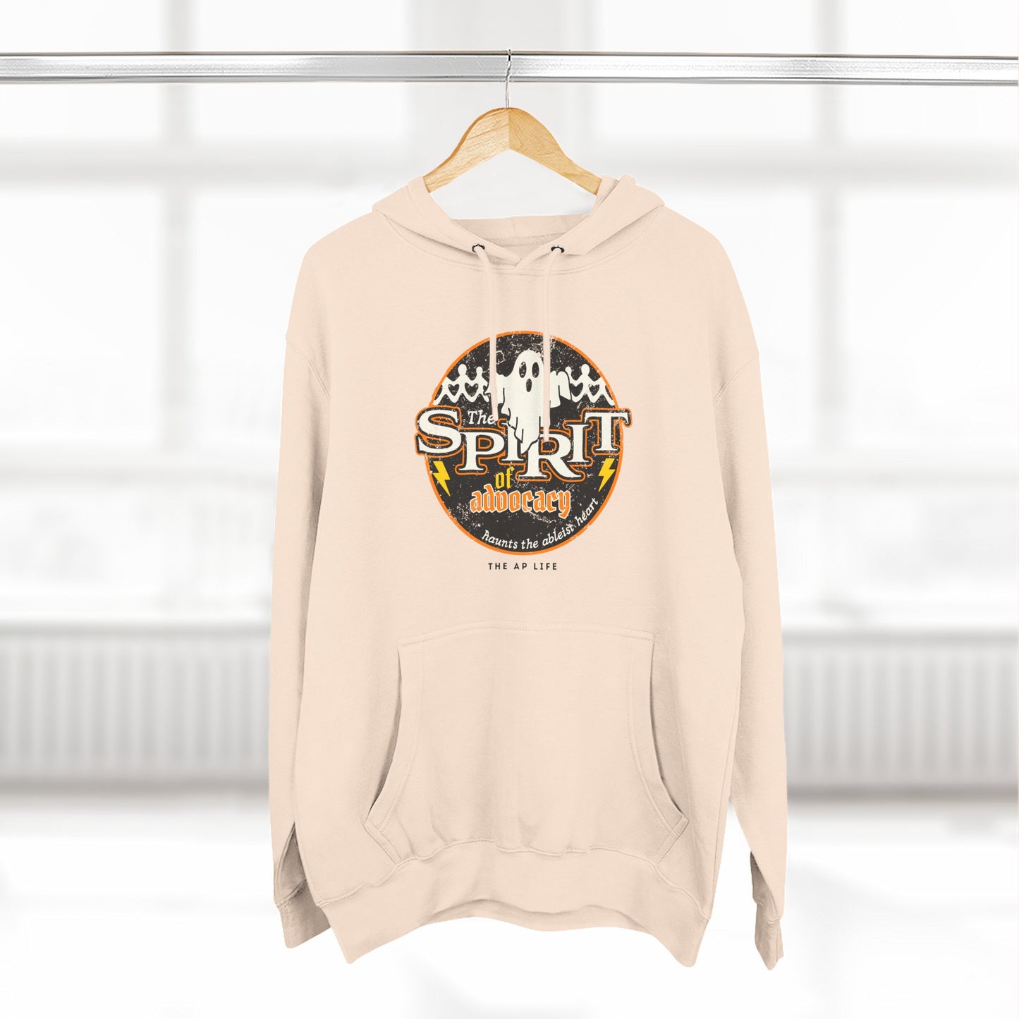 The Spirit of Advocacy (Haunts the Ablelist Heart) - Halloween - Adult Unisex Hoodie