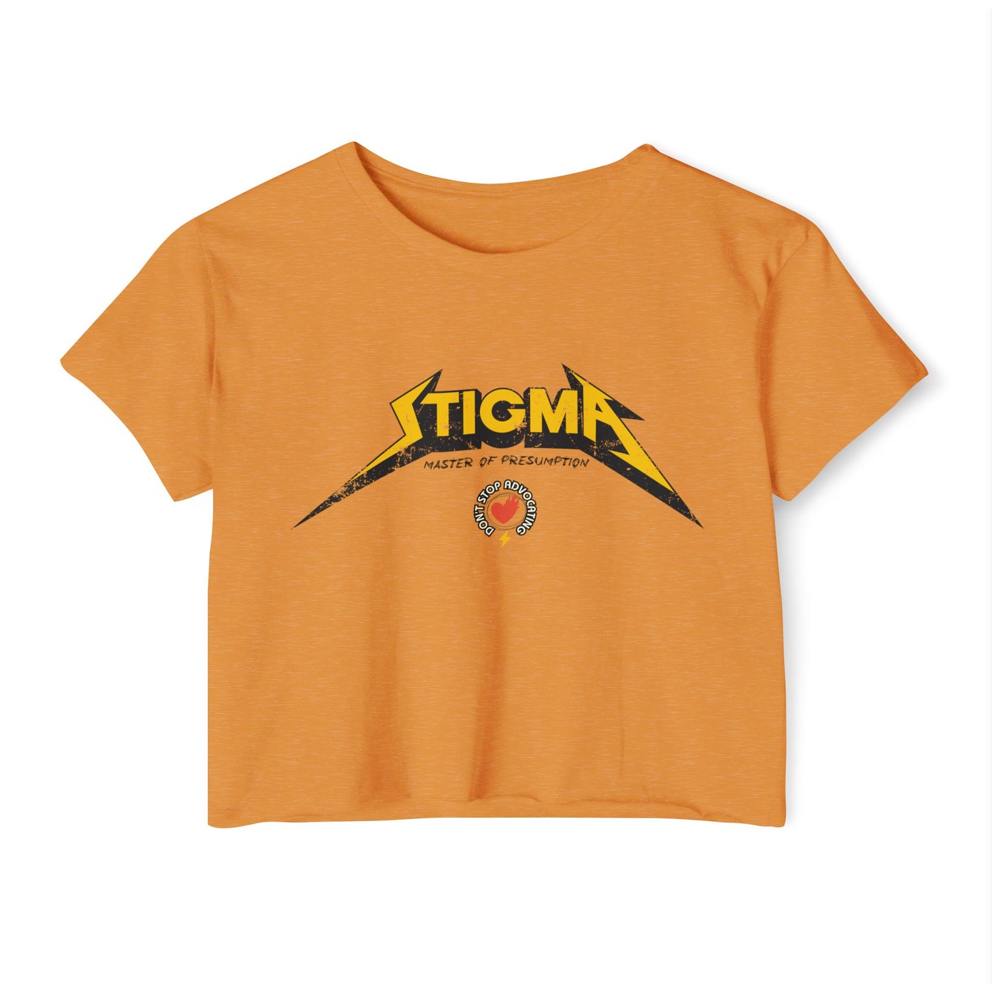 Stigma - Master of Presumption - ND Advocacy - Women's Crop Top