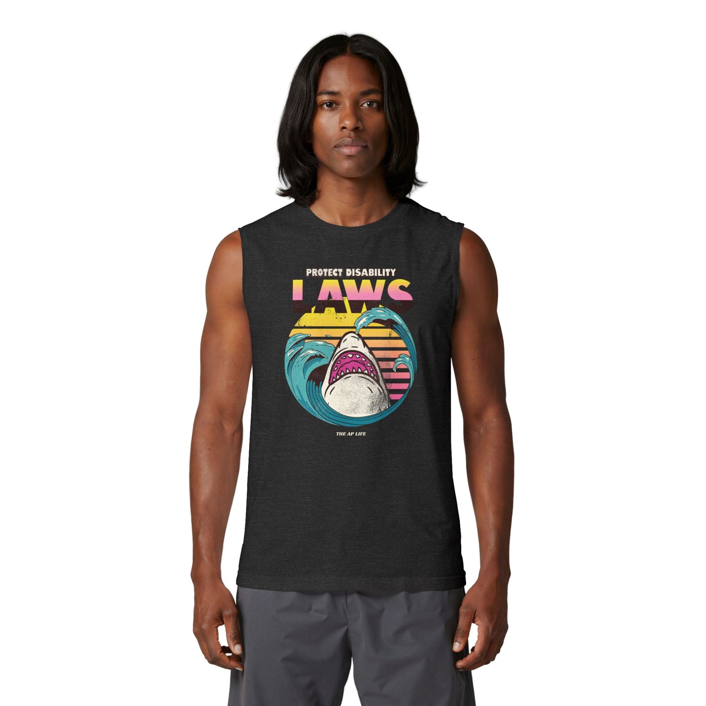 Protect Disability Laws - Adult Unisex Jersey Muscle Tank