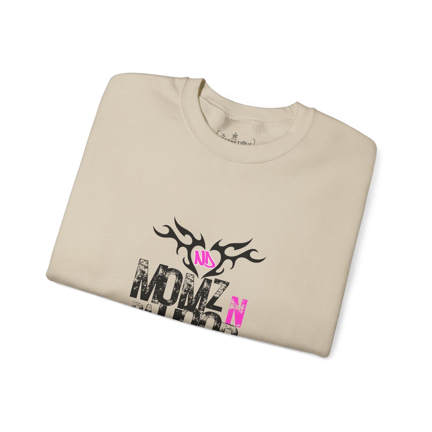 ND Momz N Da Hood (Don't Mess With Dem Ladiez) - Unisex Crewneck Sweatshirt