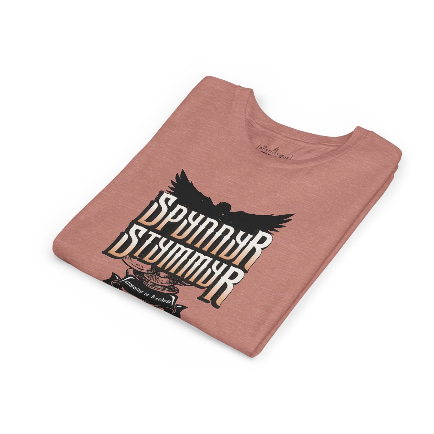 Spynnyr Stymmyer - Stimming is Freedom - Youth Unisex Jersey Tee
