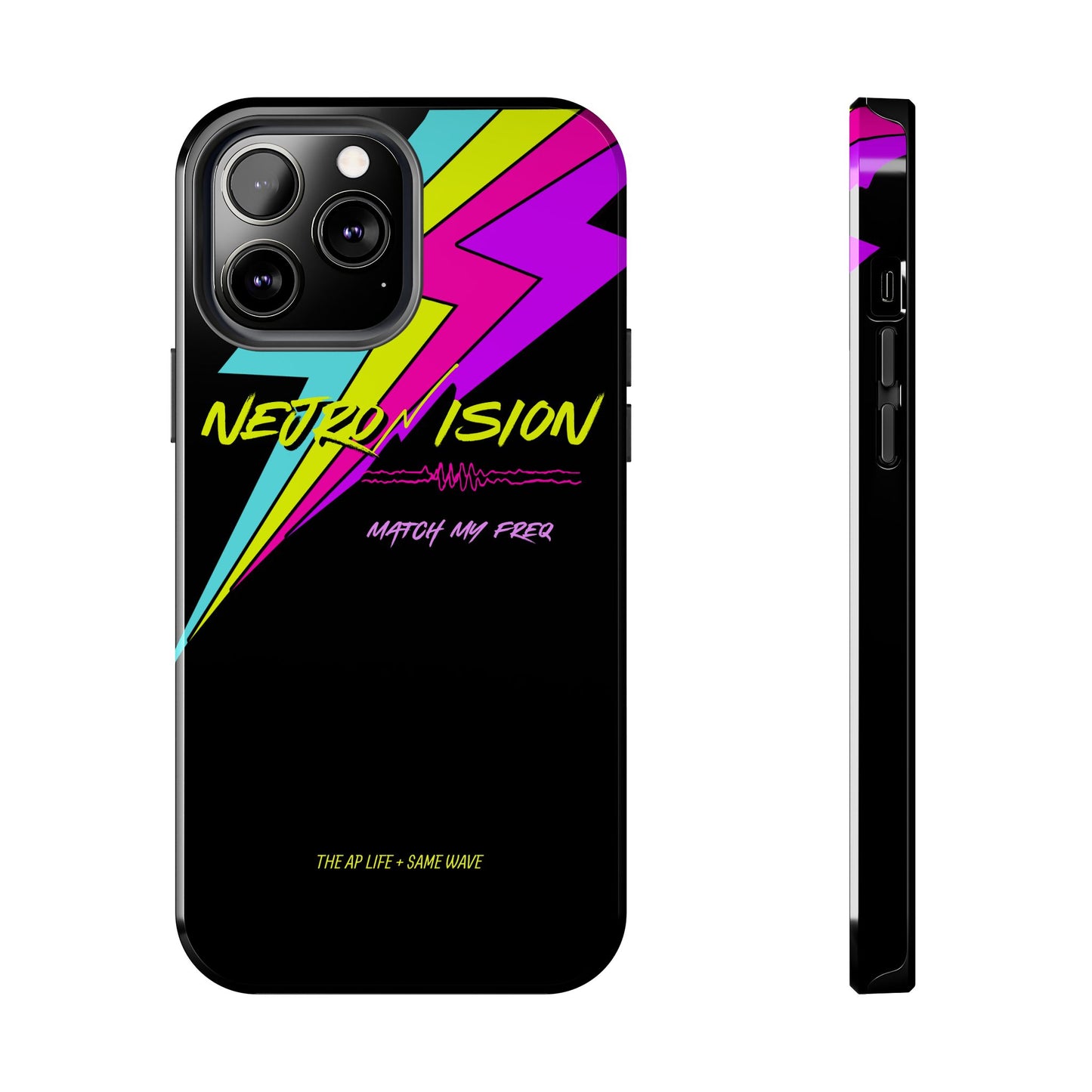 Neurovision - Match my Freq - Epilepsy Awareness Phone Cases - iPhone - Android