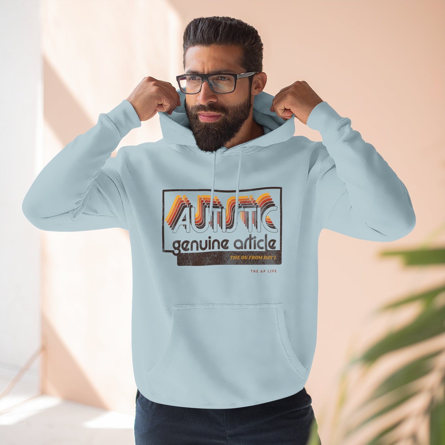 Autistic - Genuine Article - The OG Since Day 1 - Adult Unisex Hoodie
