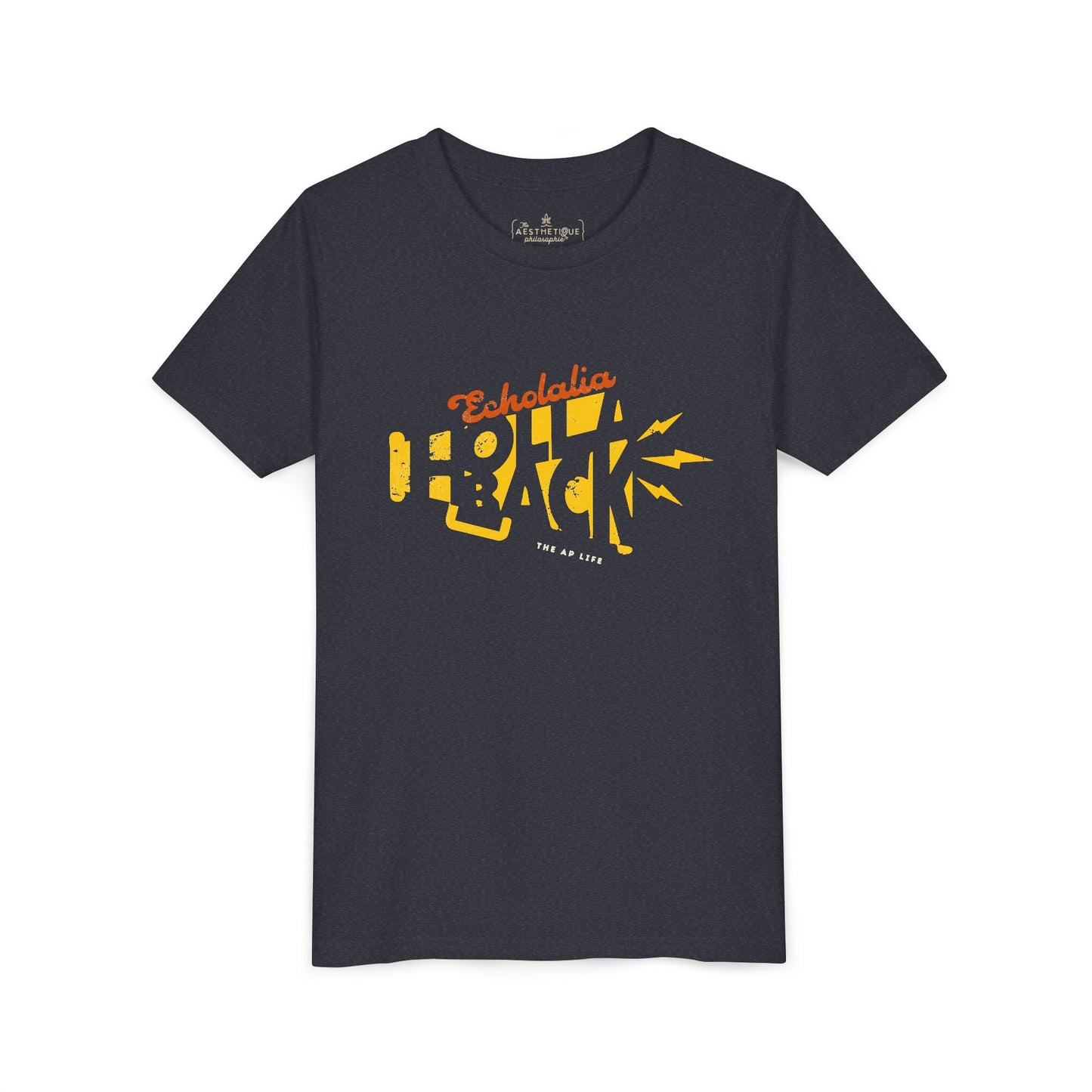 Echolalia Holla Back - Youth Unisex Jersey Tee