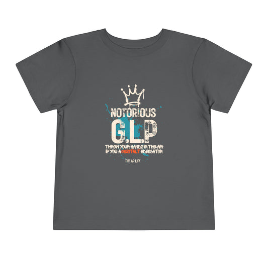 'Notorious GLP' Gestalt Language Processing - Toddler Unisex Tee