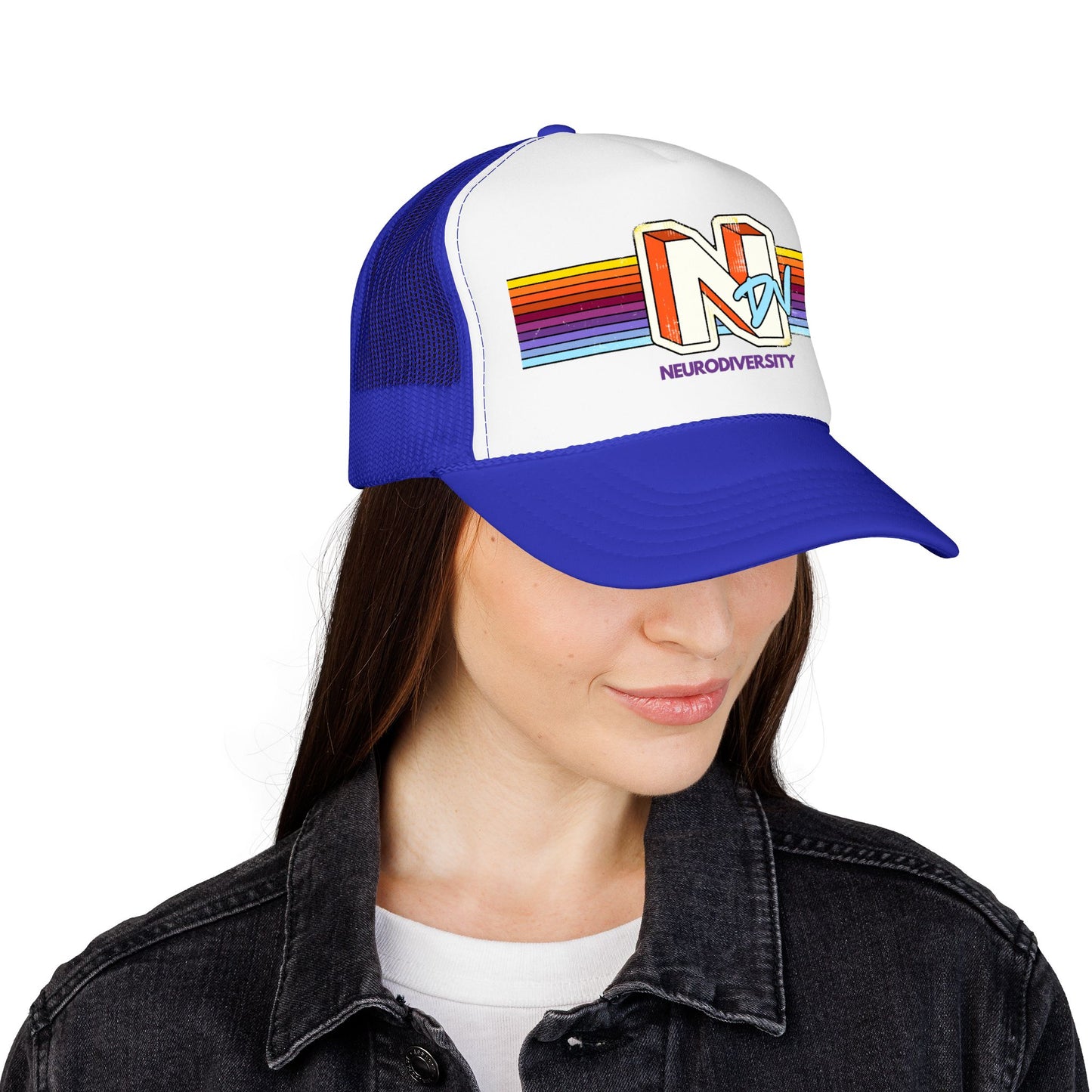 NDV - Neurodiversity - Adult Unisex Foam Trucker Hat