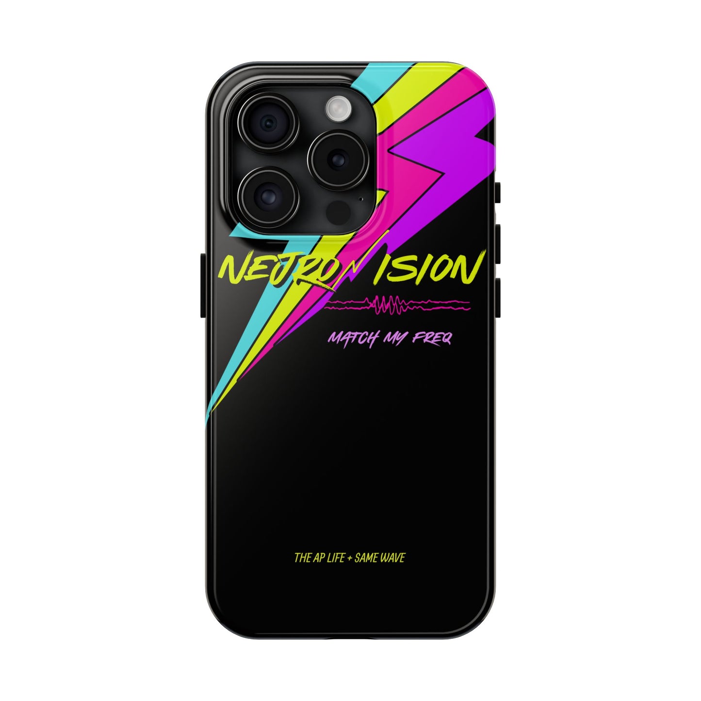 Neurovision - Match my Freq - Epilepsy Awareness Phone Cases - iPhone - Android
