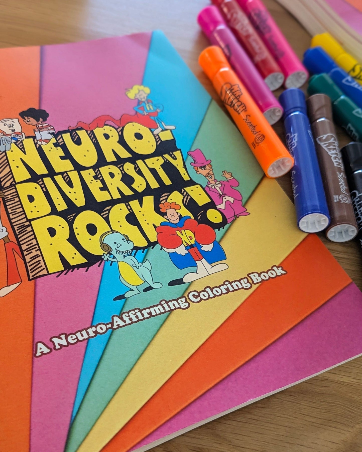 The AP Life Neuro-Affirming Coloring Book