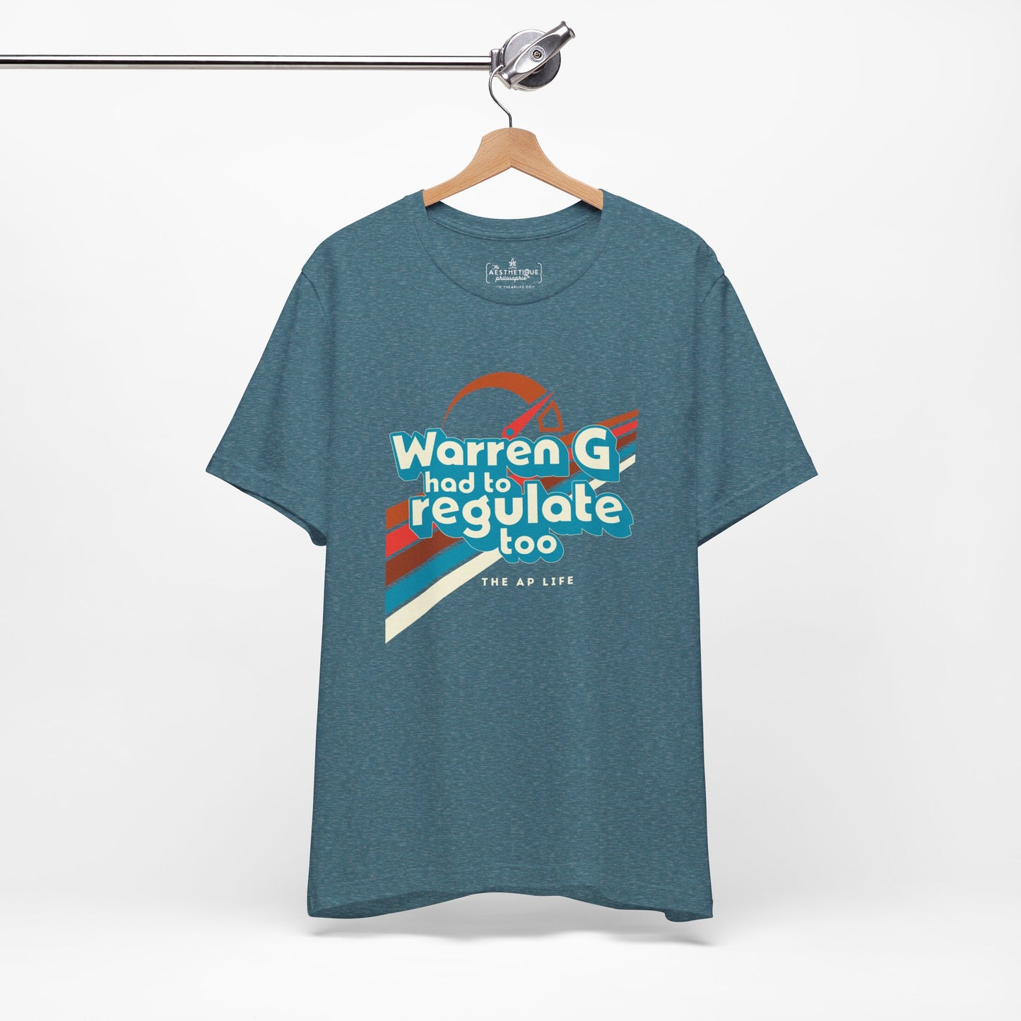 Warren G Had to Regulate Too - Adult Unisex Jersey Tee