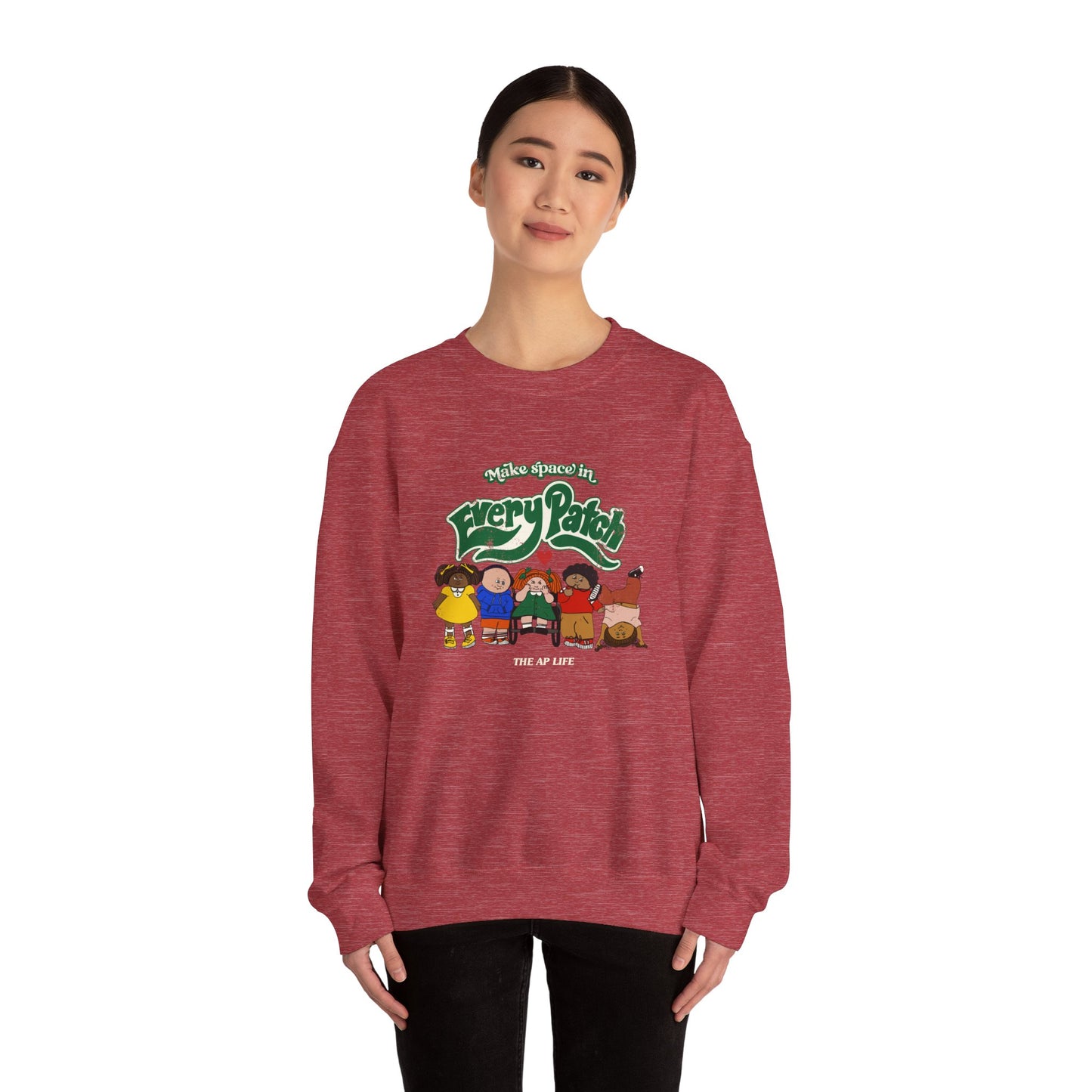 Make Room in Every Patch - Unisex Heavy Blend™ Crewneck Sweatshirt