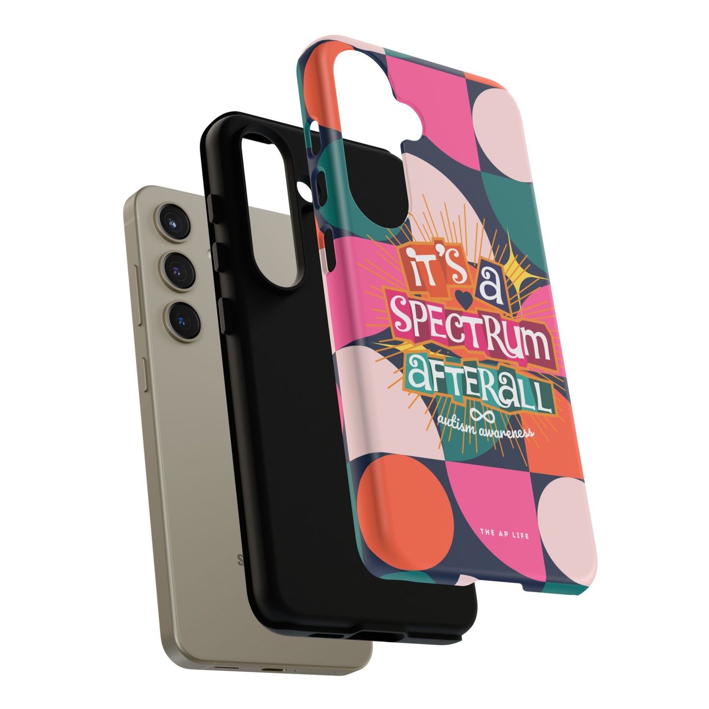 It's A Spectrum Afterall - Autism Awareness - Android Phone Case for Google Pixel & Samsung
