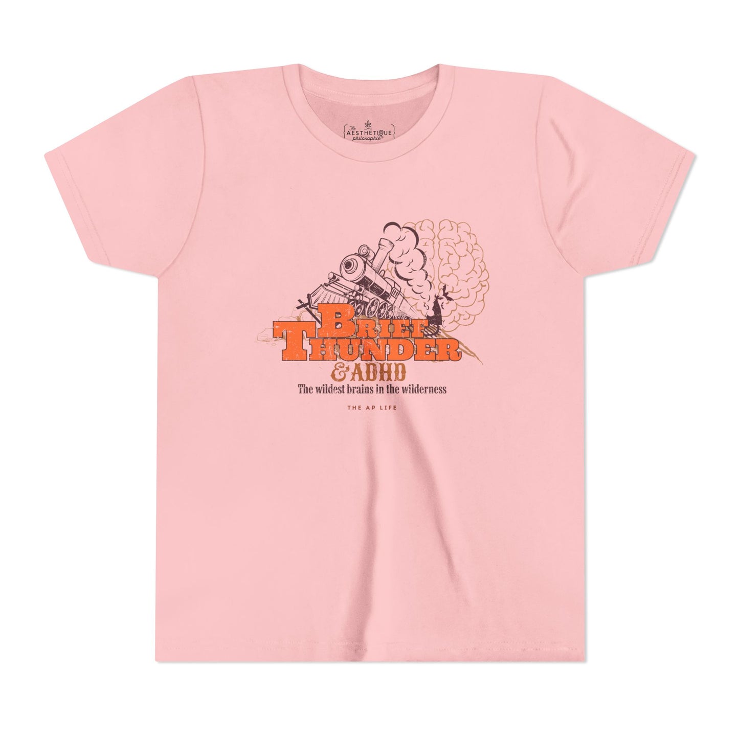 The Wildest Brains in the Wilderness - ADHD - Youth Unisex Jersey Tee