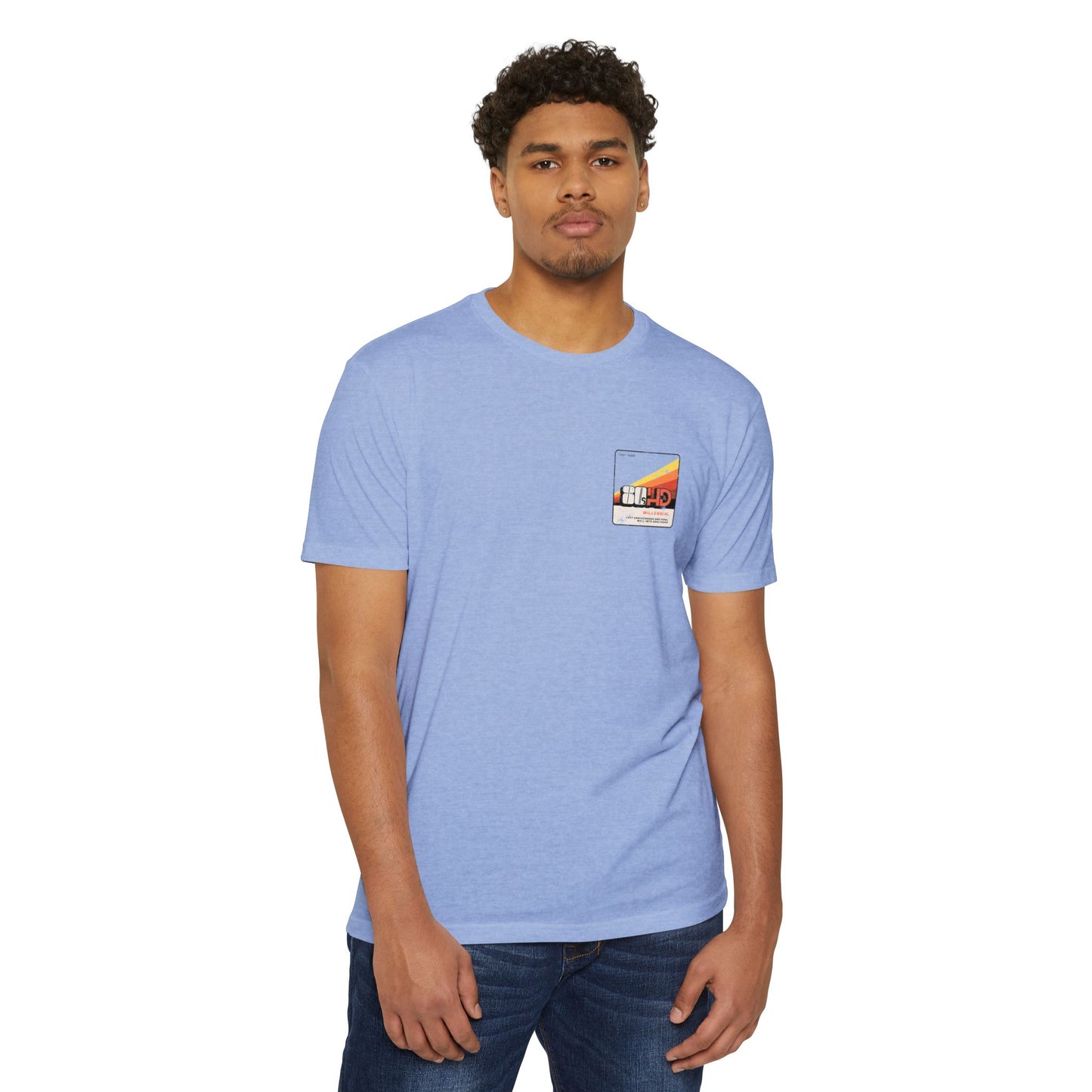 80sHD Millennial (Left Undiagnosed & Feral Well into Adulthood) - ADHD - Adult Unisex Tee