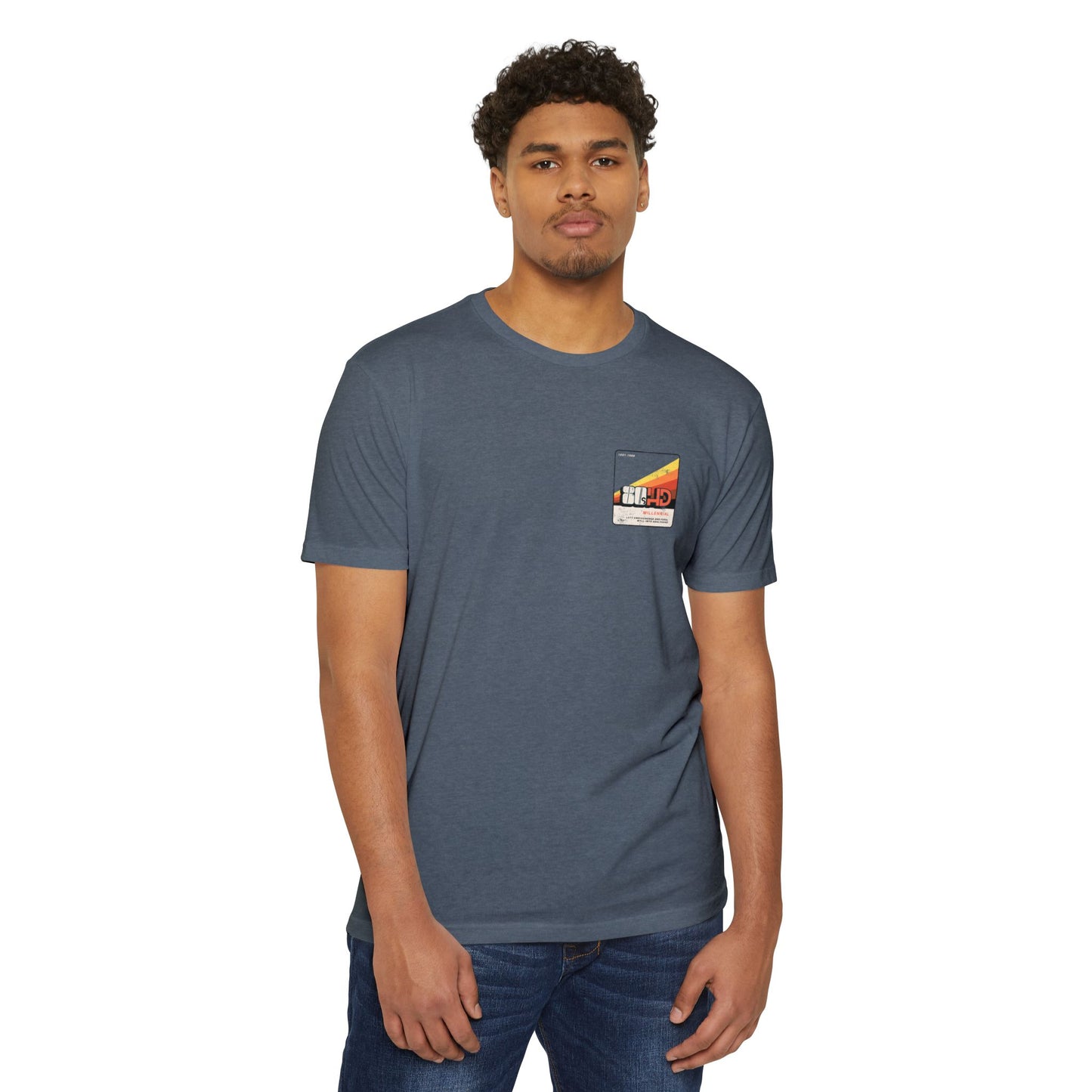 80sHD Millennial (Left Undiagnosed & Feral Well into Adulthood) - ADHD - Adult Unisex Tee