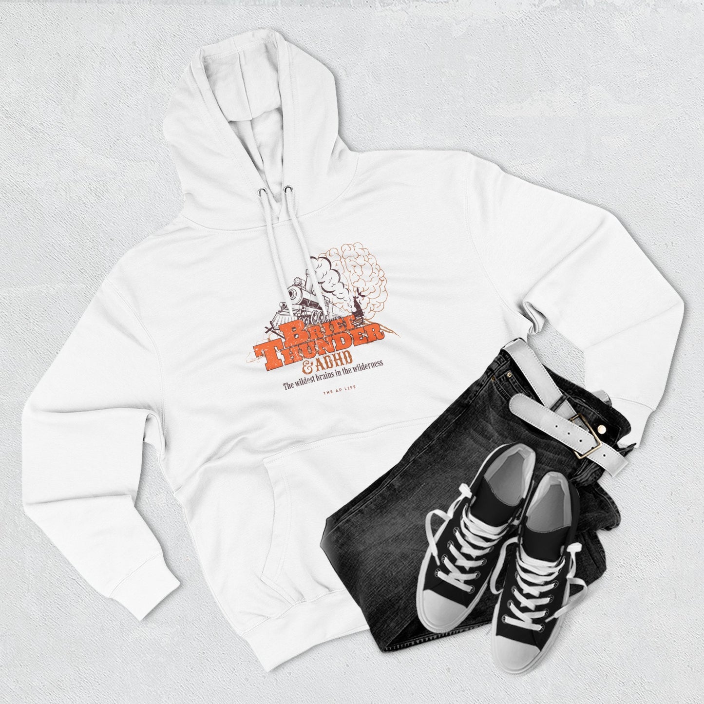 The Wildest Brains in the Wilderness - ADHD - Adult Unisex Hoodie