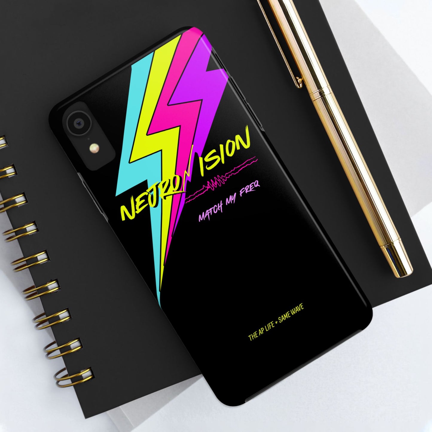 Neurovision - Match my Freq - Epilepsy Awareness Phone Cases - iPhone - Android