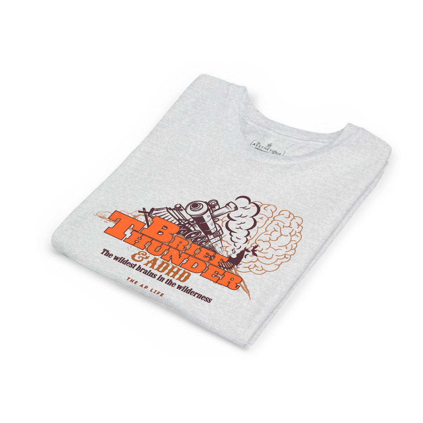 The Wildest Brains in the Wilderness - ADHD - Youth Unisex Jersey Tee