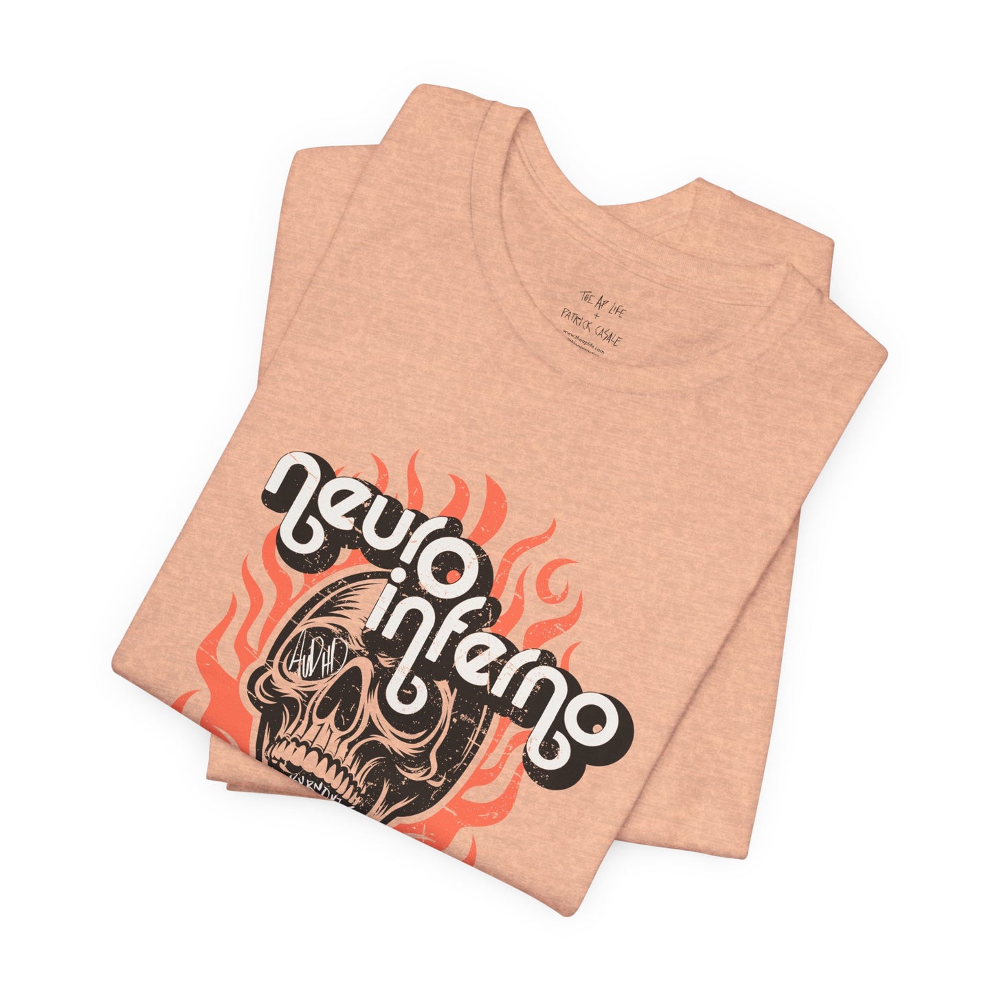 Neuro Inferno - AuDHD Burnout - Adult Unisex Tee