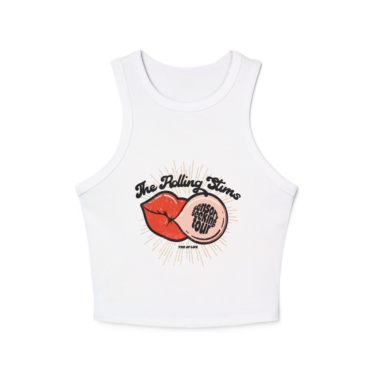 The Rolling Stims Sensory Seeking Tour - Women's Micro Rib Racer Tank Top