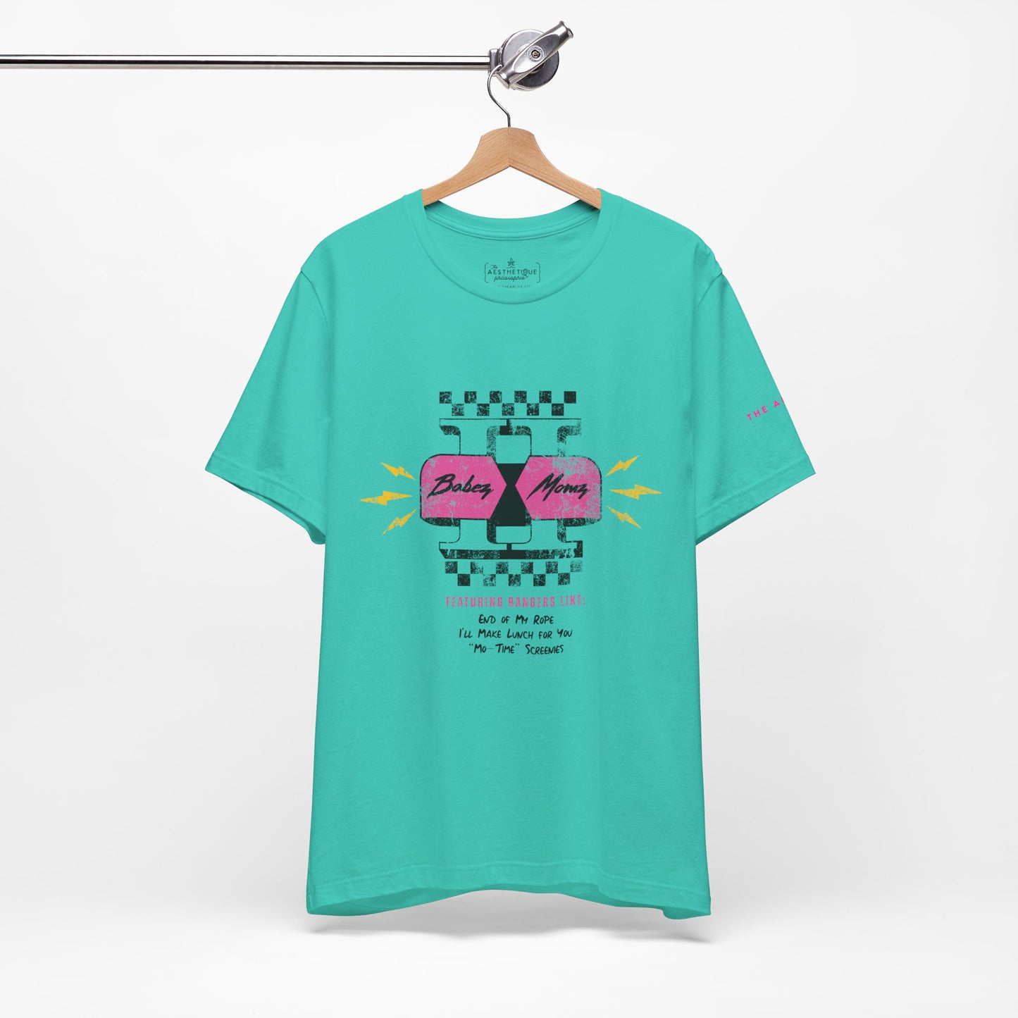 Babez II Momz 90s Music Throwback - Adult Unisex Jersey Tee
