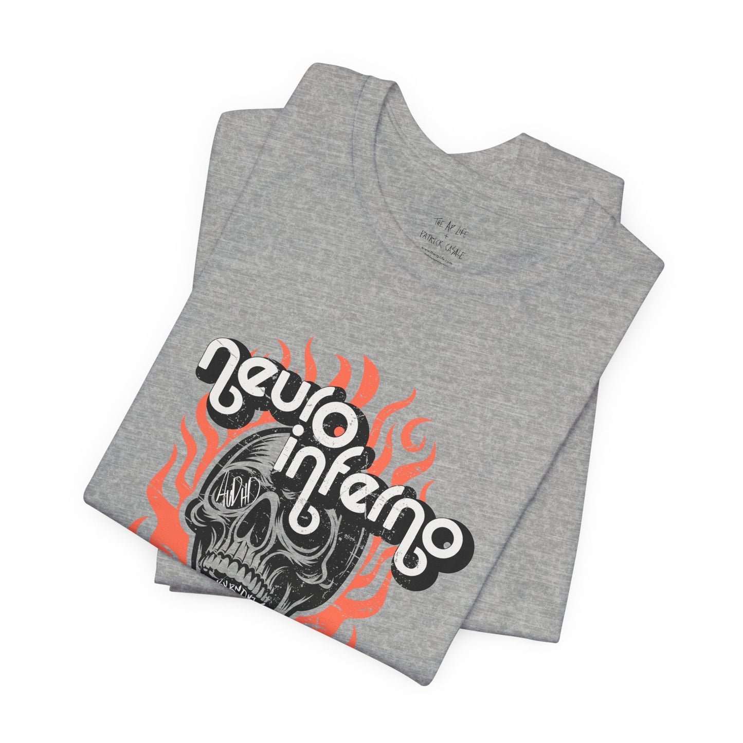 Neuro Inferno - AuDHD Burnout - Adult Unisex Tee