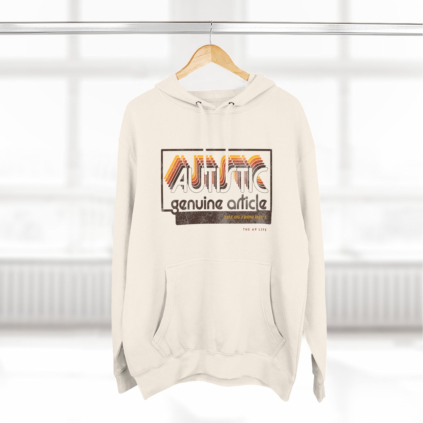 Autistic - Genuine Article - The OG Since Day 1 - Adult Unisex Hoodie