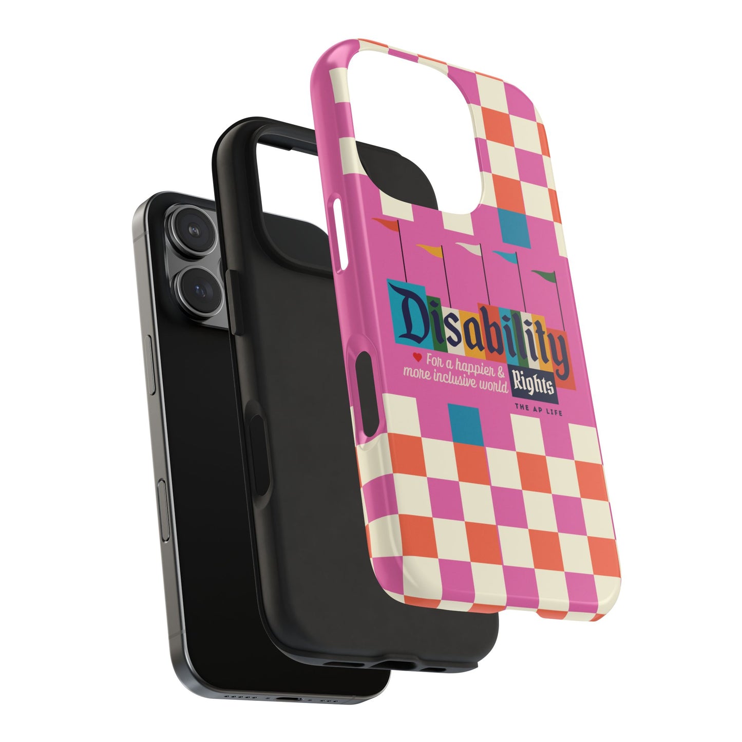 Disability Rights for A Happier & More Inclusive World - iPhone Case