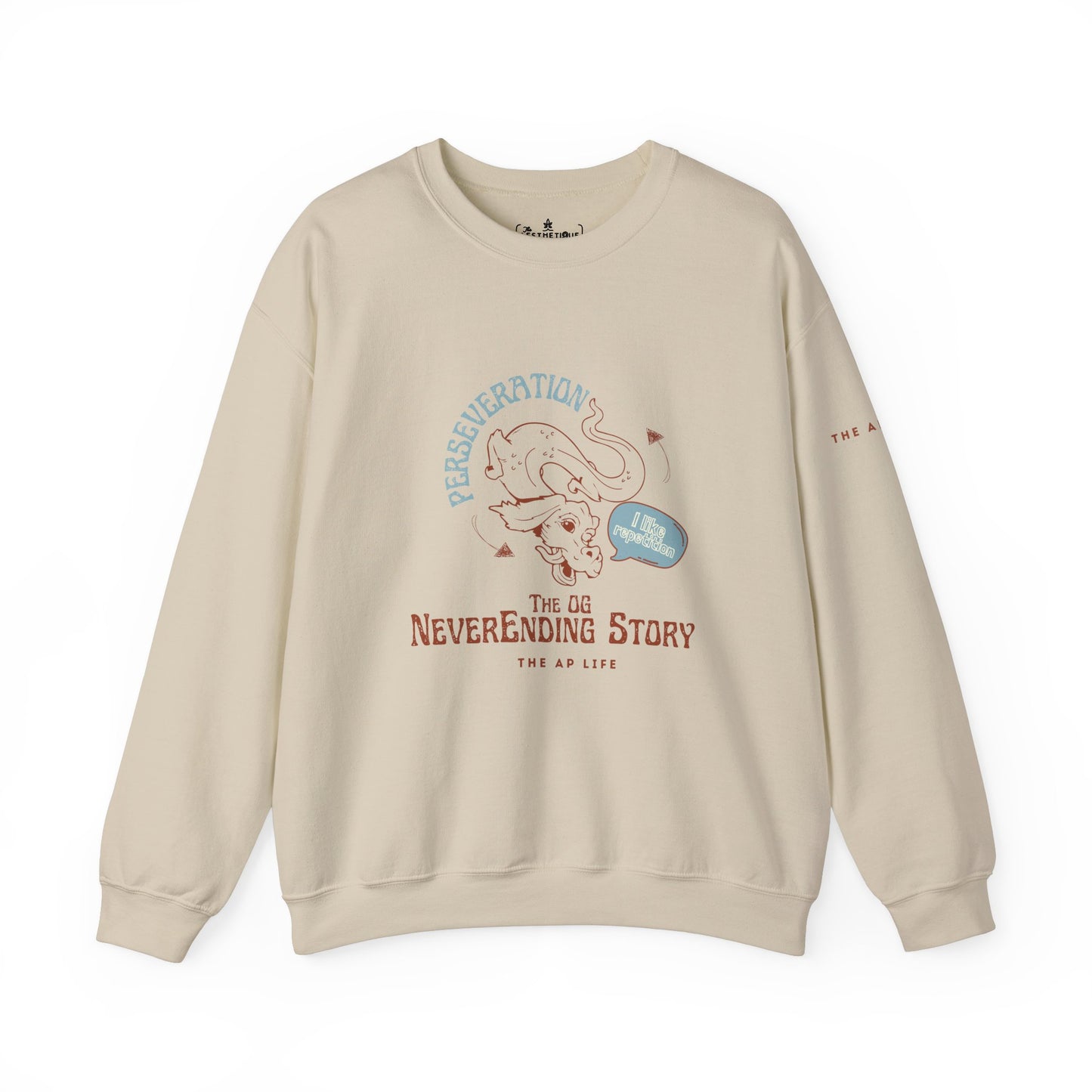 Perseveration The OG NeverEnding Story - Adult Unisex Crewneck Sweatshirt