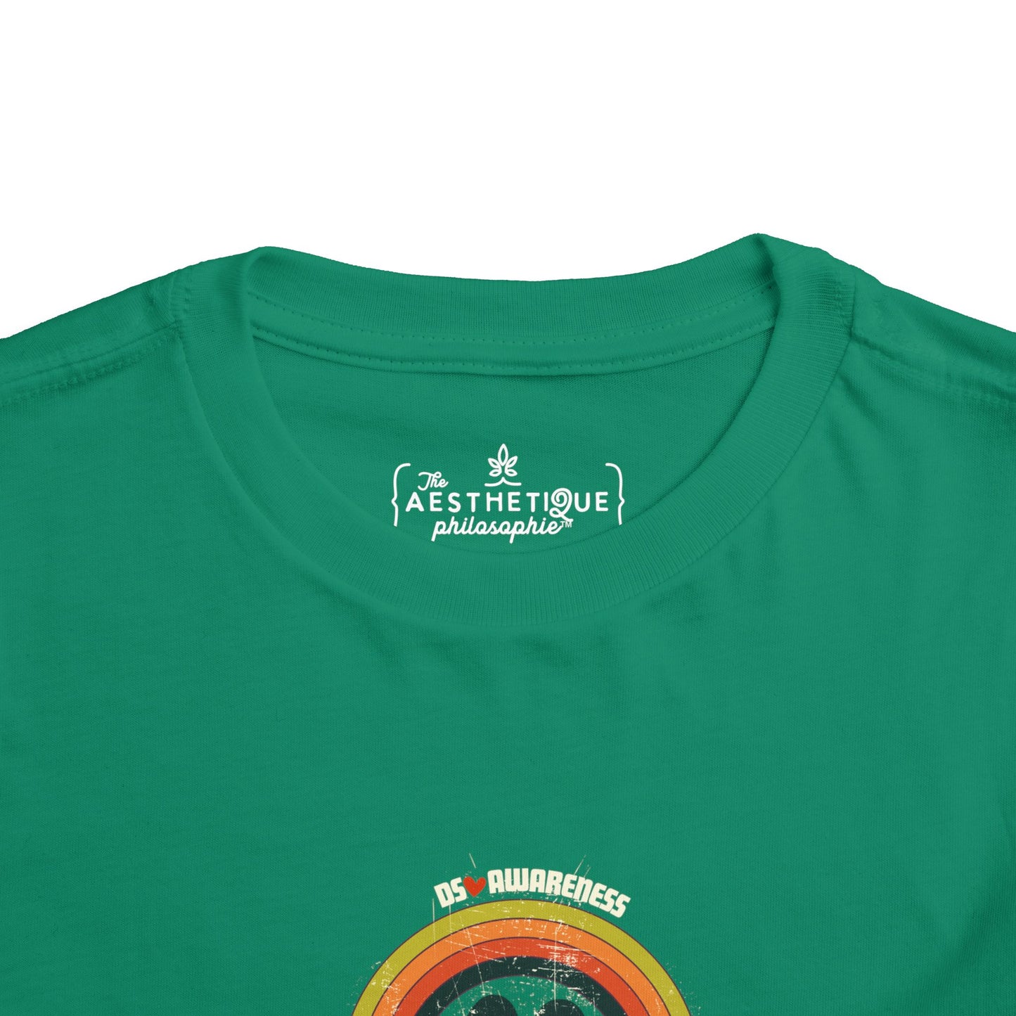 Less Than 1% Club (The Lucky Few) DS Awareness - Toddler Short Sleeve Tee