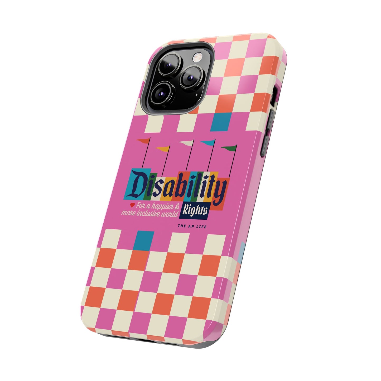 Disability Rights for A Happier & More Inclusive World - iPhone Case
