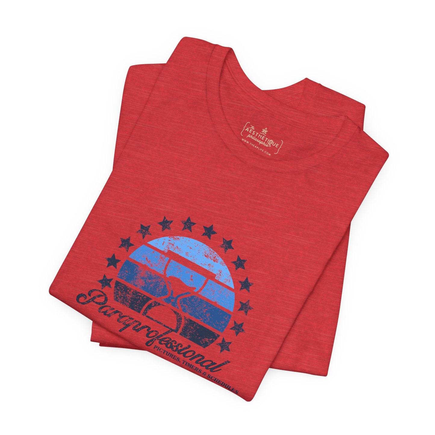 Paraprofessional Pictures, Timers & Schedules - Adult Unisex Jersey Tee