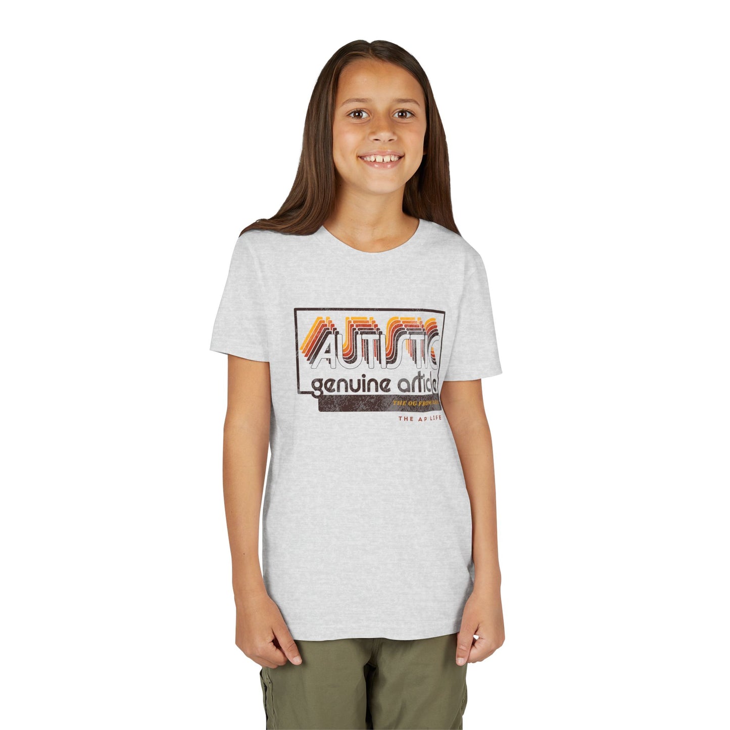 Autistic - Genuine Article - The OG Since Day 1 - Youth Unisex Jersey Tee