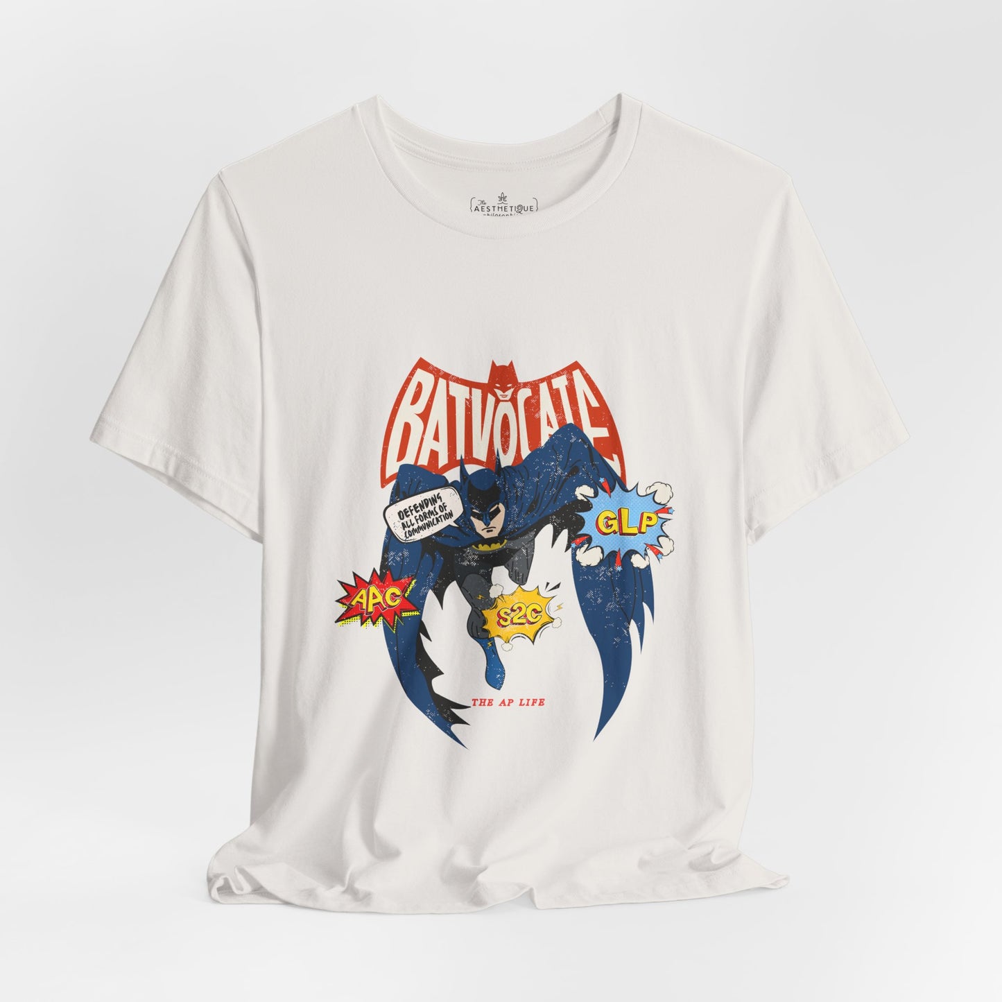 Batvocate - Defending All Forms of Communication - AAC - GLP - S2C - Adult Unisex Jersey Tee