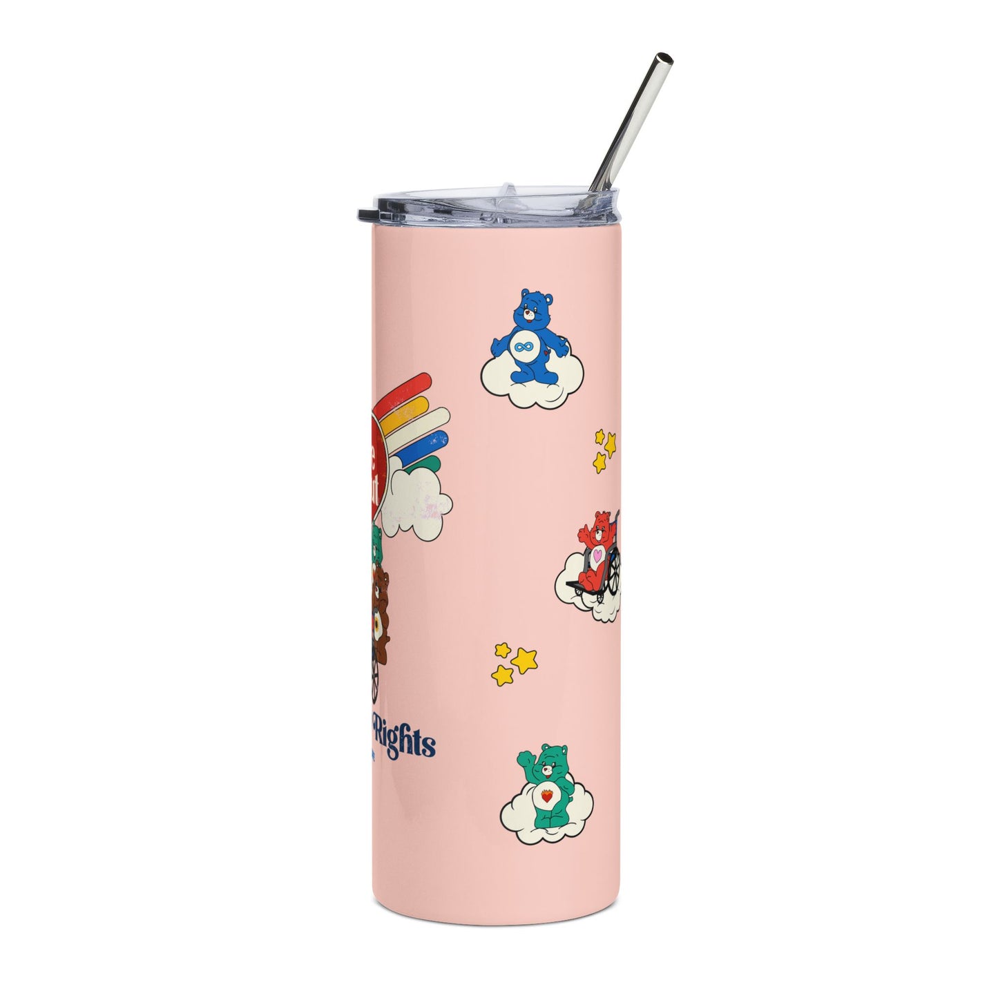 Care About Disability Rights - Stainless Steel Tumbler, 20oz