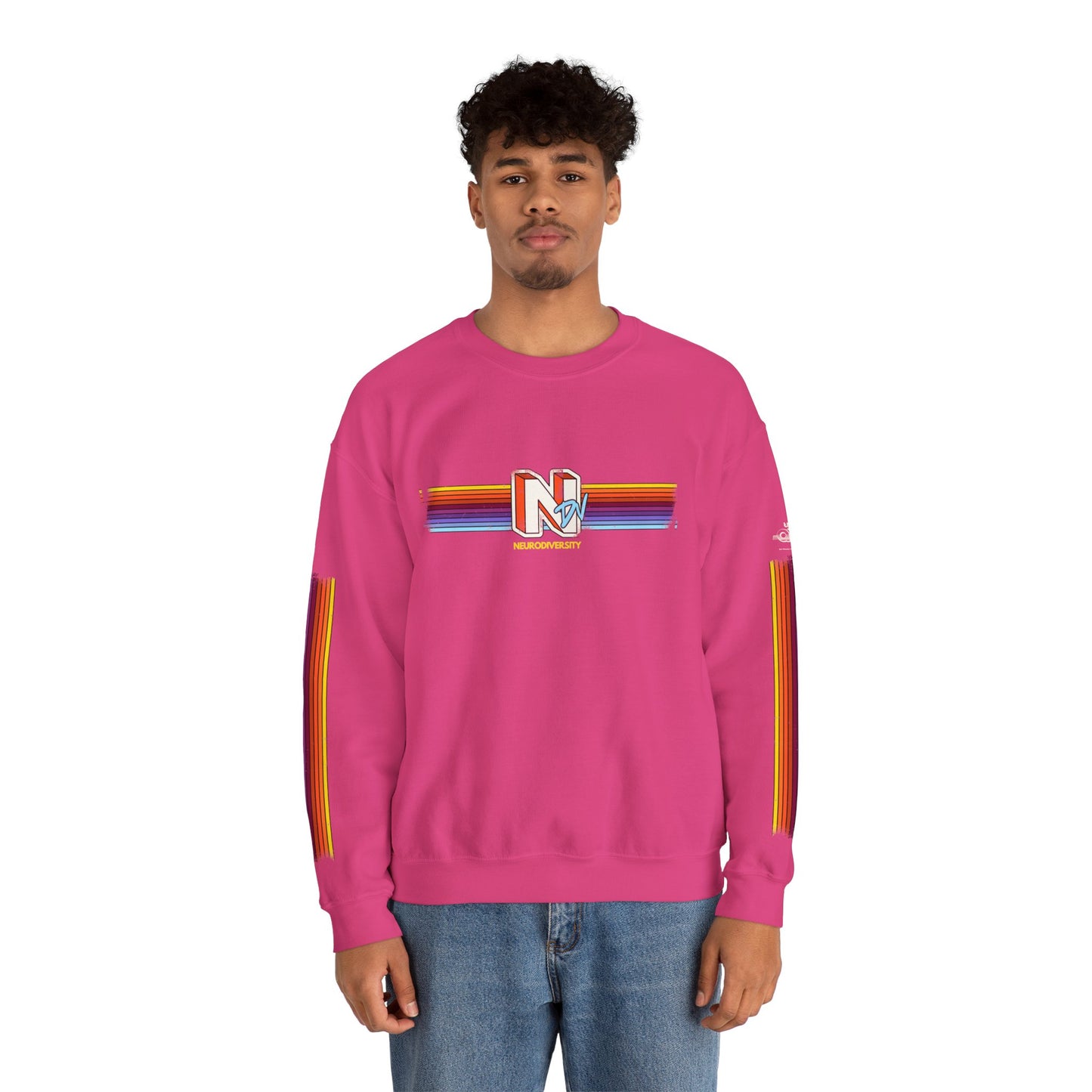 NDV - Neurodiversity - Adult Unisex Heavy Blend™ Crewneck Sweatshirt