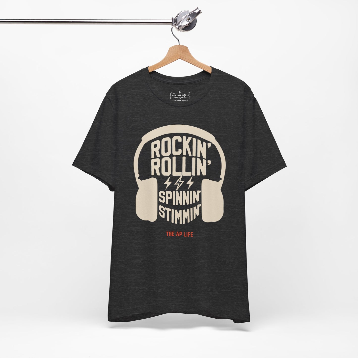 Rockin' Rollin' Spinnin' Stimmin'- Adult Unisex Jersey Tee