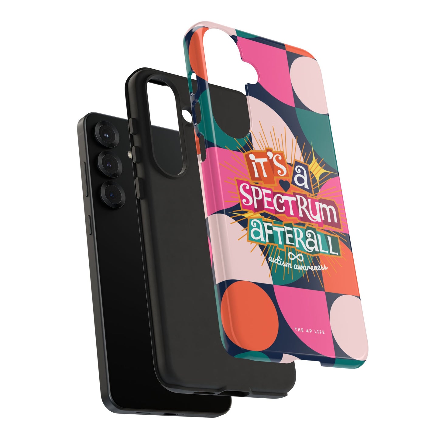 It's A Spectrum Afterall - Autism Awareness - Android Phone Case for Google Pixel & Samsung
