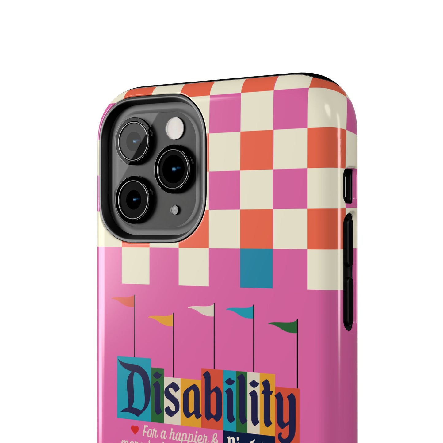 Disability Rights for A Happier & More Inclusive World - iPhone Case
