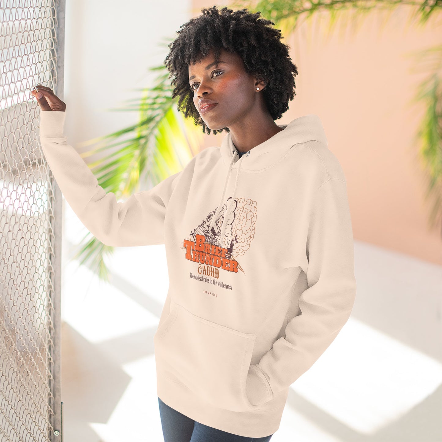 The Wildest Brains in the Wilderness - ADHD - Adult Unisex Hoodie