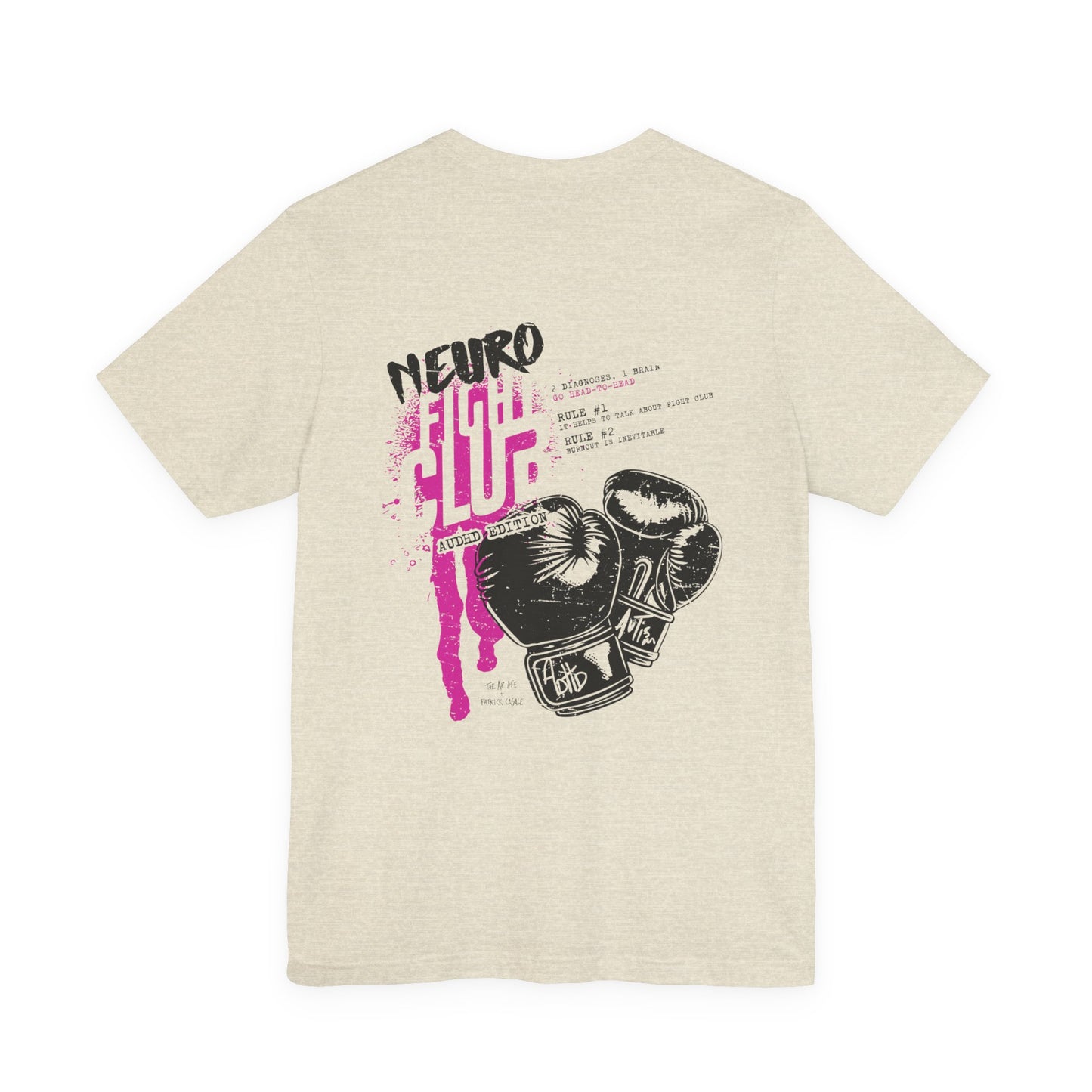 Neuro Fight Club - AuDHD - Adult Unisex Tee