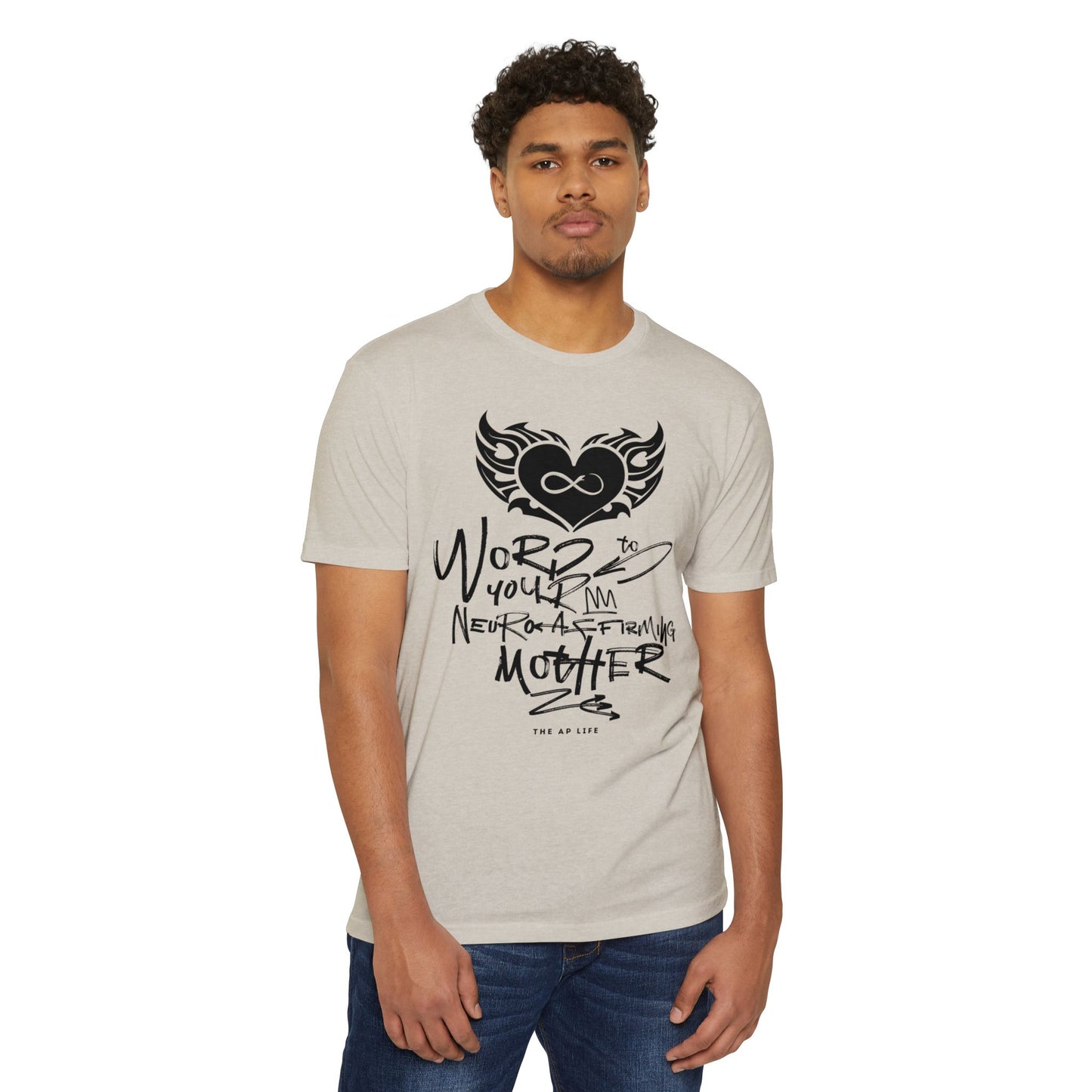 Word to your Neuro-Affirming Mother - 90s Throwback - Adult Unisex Jersey Tee