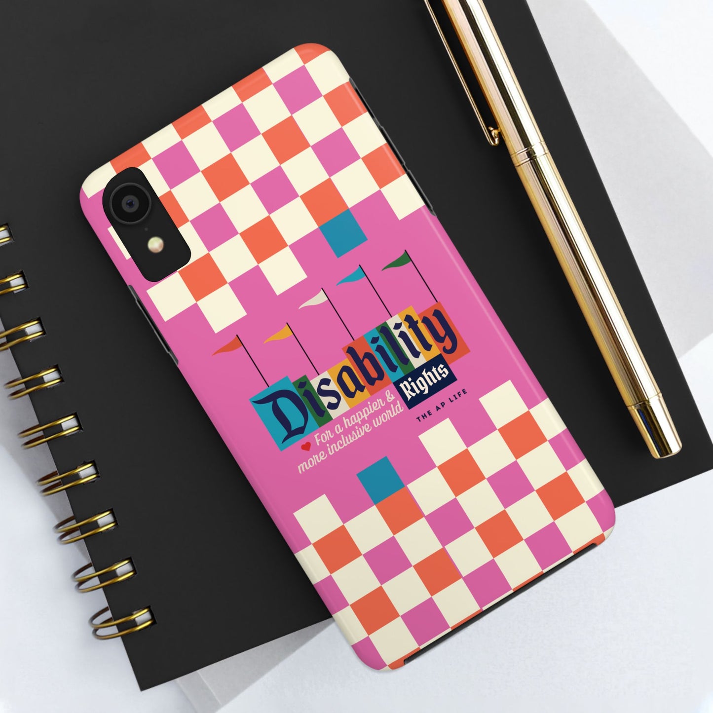 Disability Rights for A Happier & More Inclusive World - iPhone Case