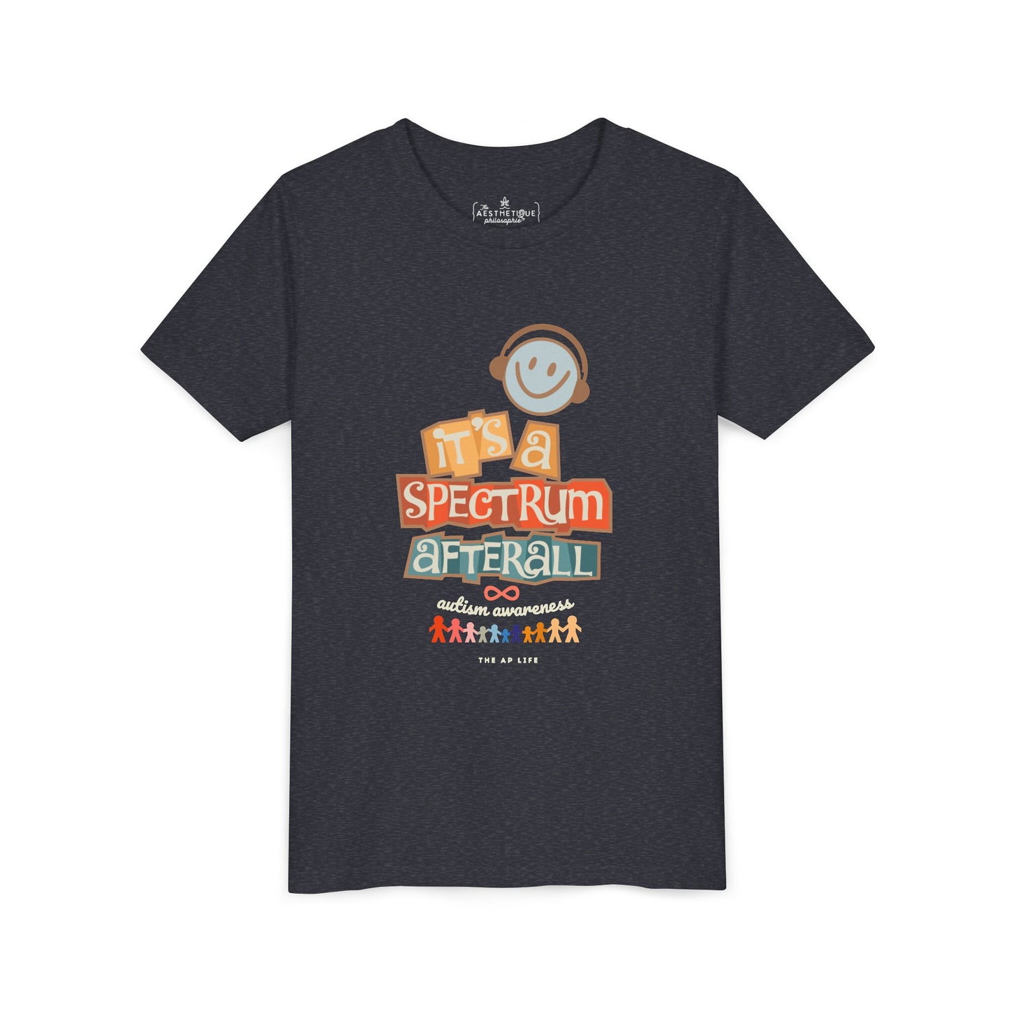 It's A Spectrum Afterall - Autism Awareness - Youth Unisex Jersey Tee