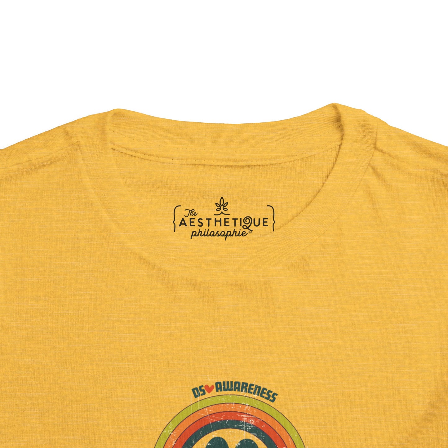 Less Than 1% Club (The Lucky Few) DS Awareness - Toddler Short Sleeve Tee