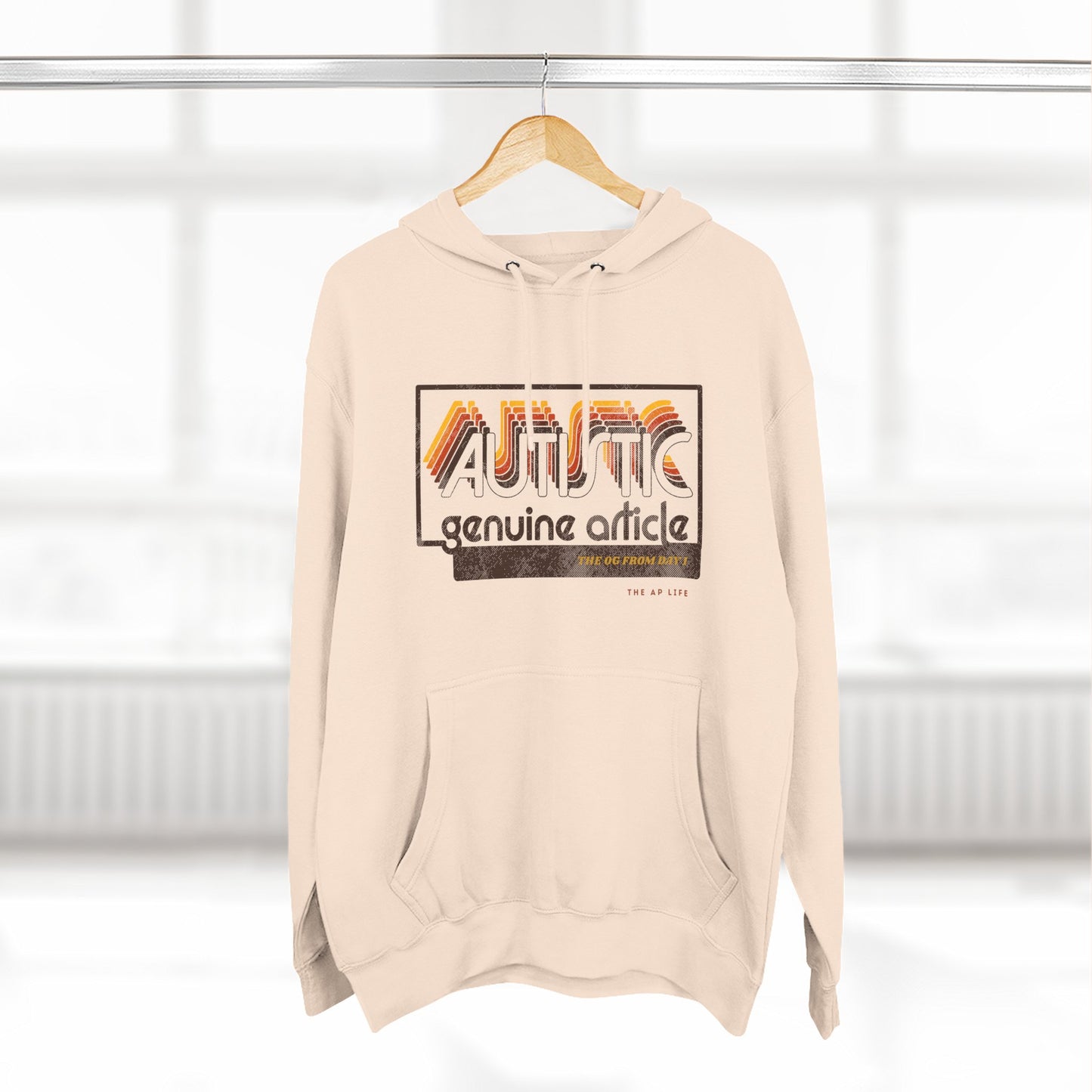 Autistic - Genuine Article - The OG Since Day 1 - Adult Unisex Hoodie