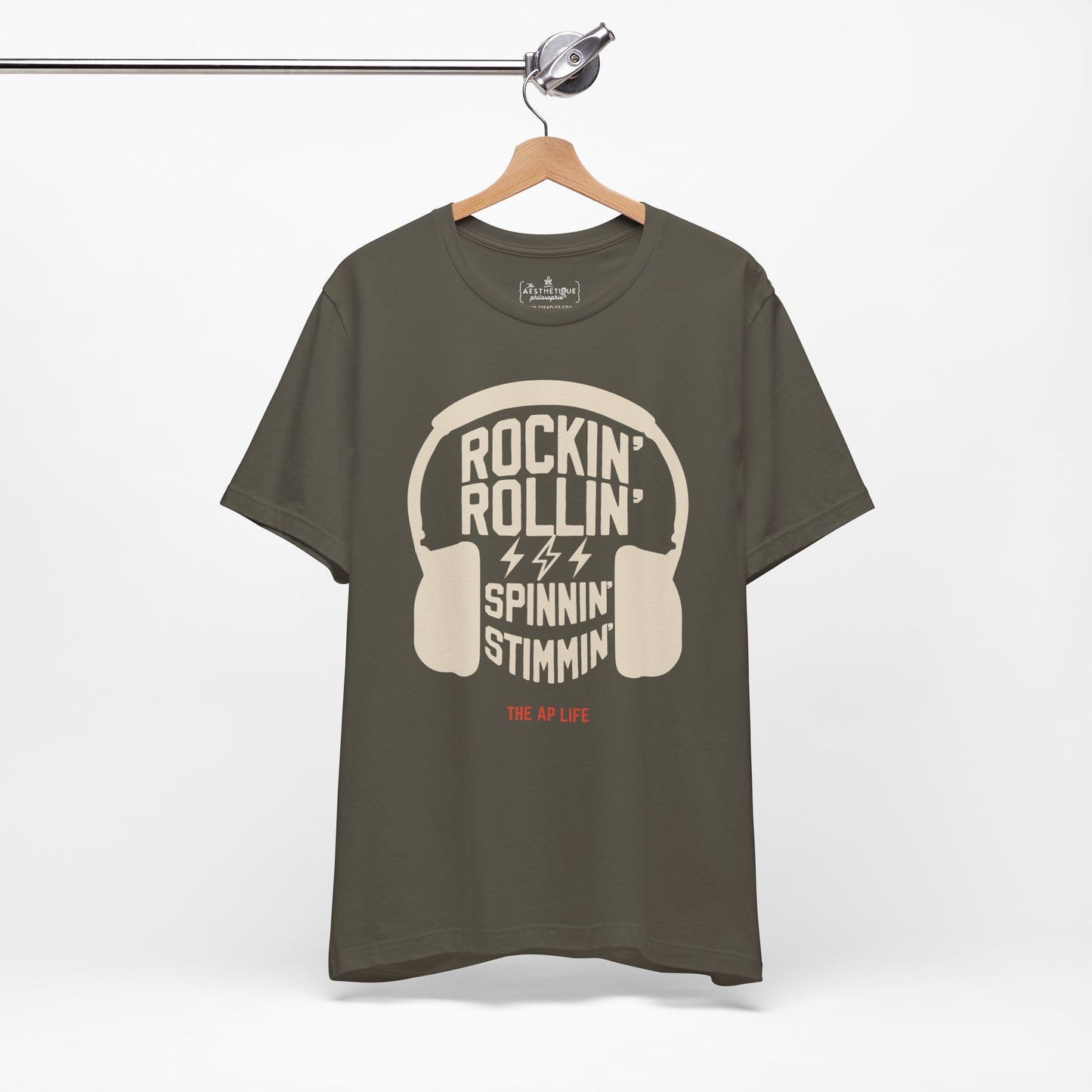 Rockin' Rollin' Spinnin' Stimmin'- Adult Unisex Jersey Tee