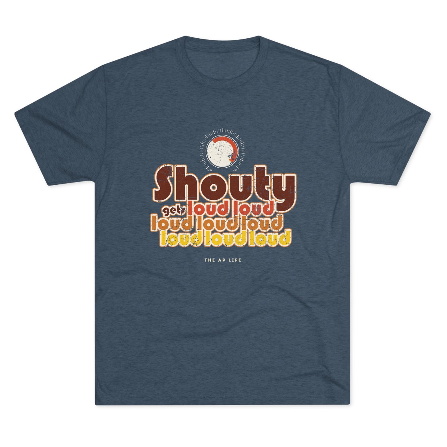 Shouty Gets Loud - Adult Unisex Triblend Soft Tee
