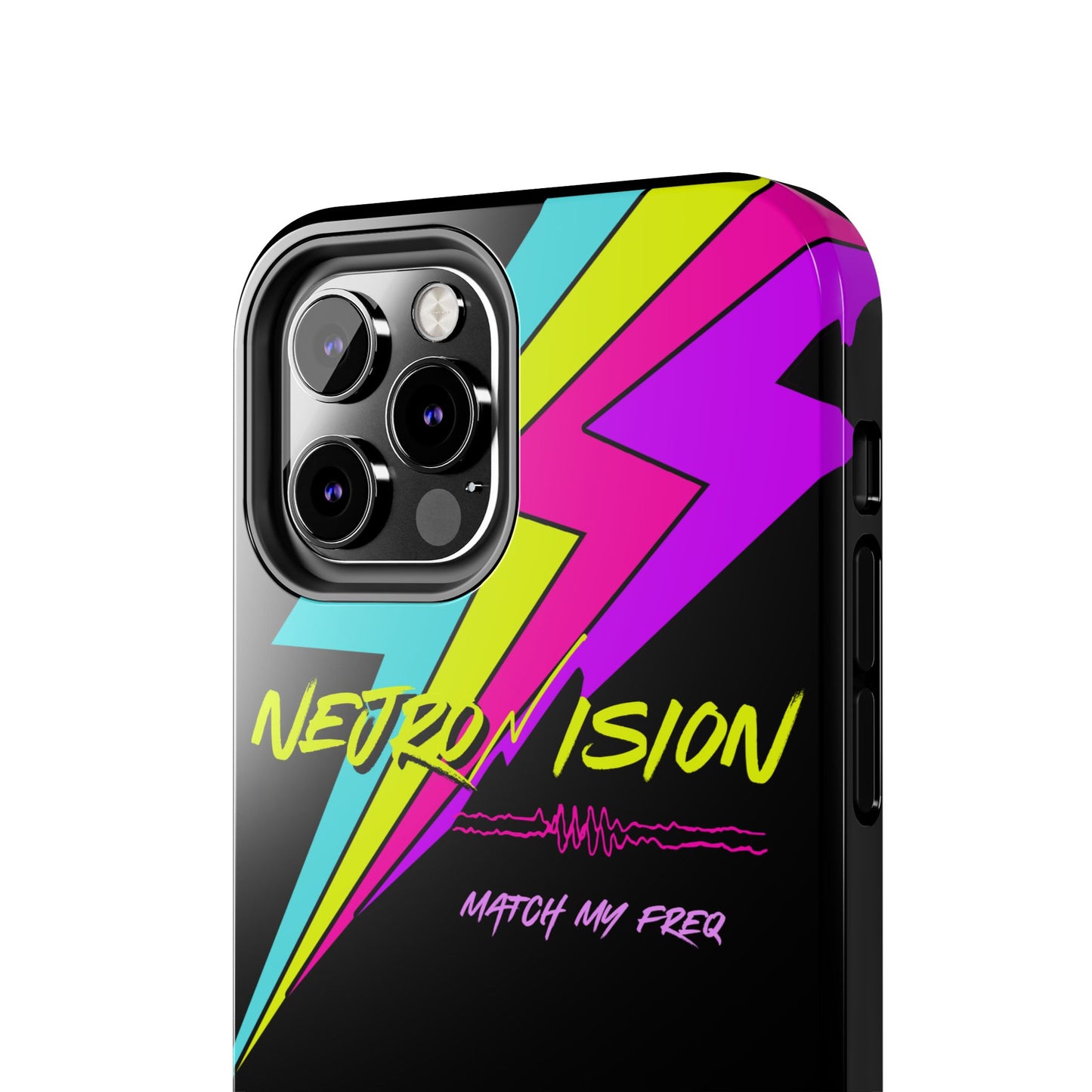 Neurovision - Match my Freq - Epilepsy Awareness Phone Cases - iPhone - Android