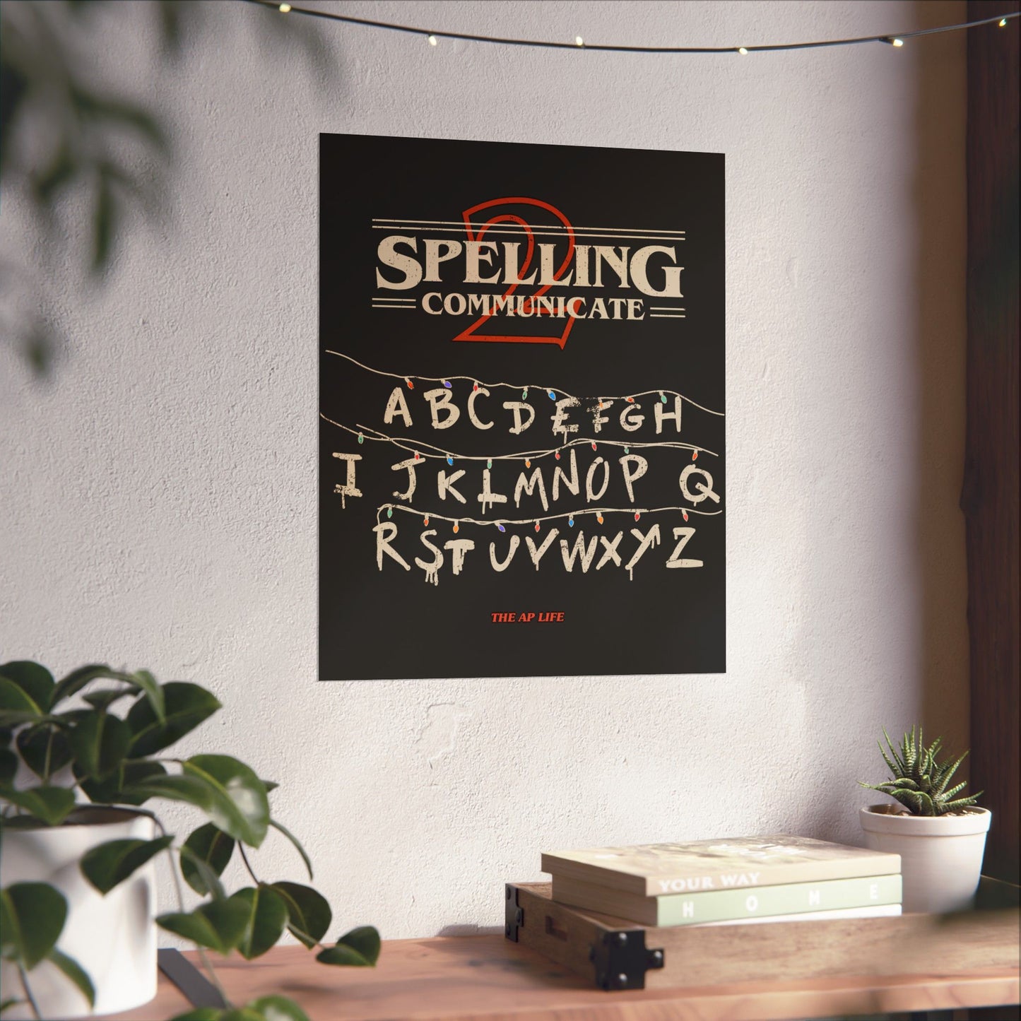 Spelling to Communicate - S2C - Matte Vertical Poster
